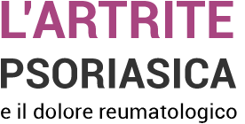 Logo campagna l'artrite psoriasica e il dolore reumatologo
